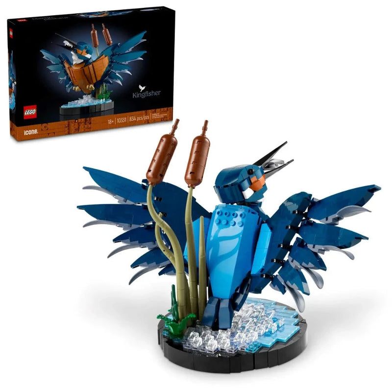 Lego 10331 Icons Kingfisher Bird (834 Pieces)