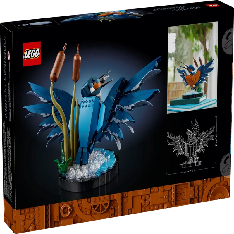 Lego 10331 Icons Kingfisher Bird (834 Pieces)