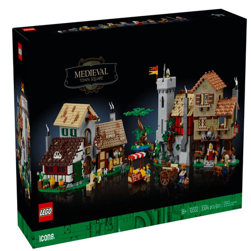 Lego 10332 Icons Medieval Town Square (3304 Pieces)-Construction-LEGO-Toycra