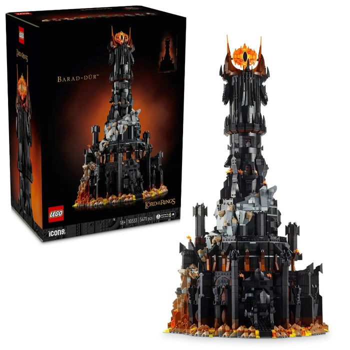 Lego 10333 Icons The Lord of the Rings: Barad-dûr (5471 Pieces)-Construction-LEGO-Toycra
