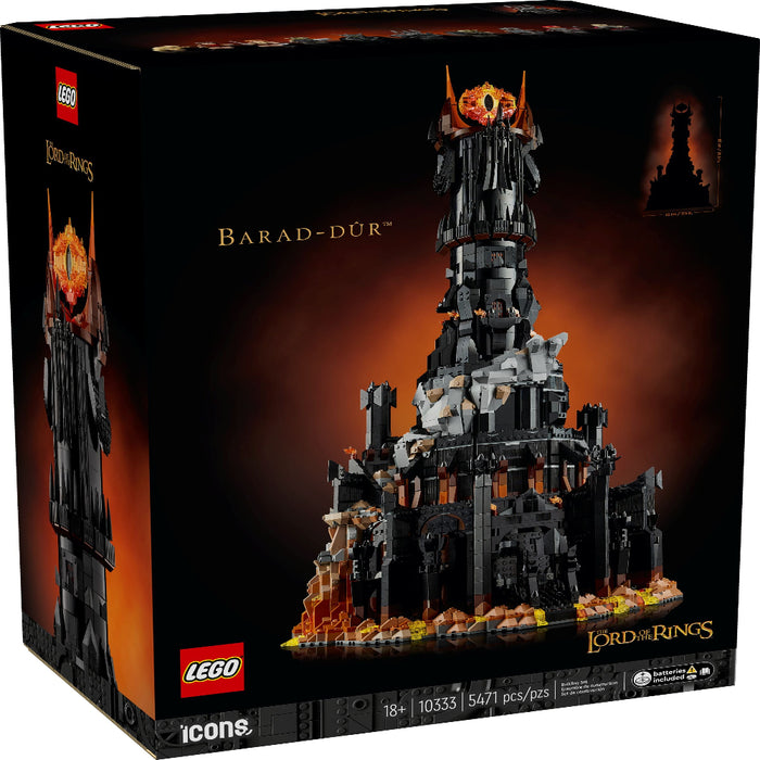 Lego 10333 Icons The Lord of the Rings: Barad-dûr (5471 Pieces)-Construction-LEGO-Toycra