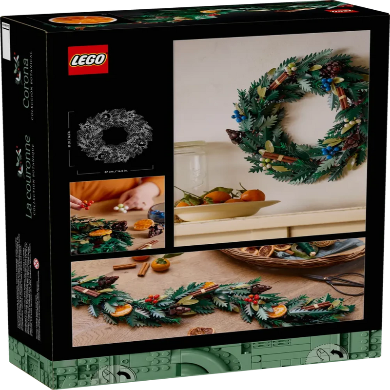 Lego 10340 Icons Wreath (1194 Pieces)