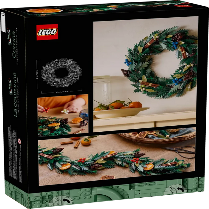 Lego 10340 Icons Wreath (1194 Pieces)-Construction-LEGO-Toycra