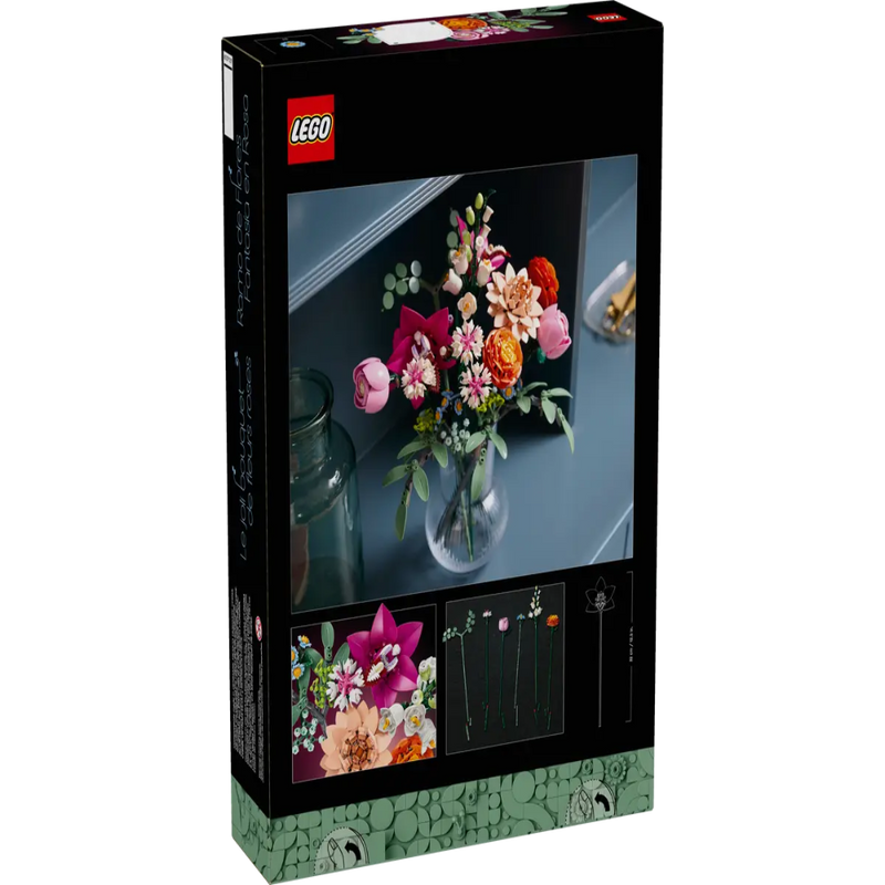 Lego 10342 Botanicals Pretty Pink Flower Bouquet (749 Pieces)