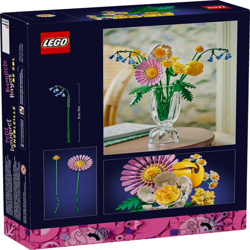 Lego 10347 Botanicals Petite Sunny Bouquet (373 Pieces)-Construction-LEGO-Toycra