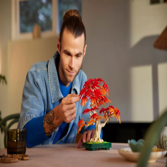 Lego 10348 Botanicals Japanese Red Maple Bonsai Tree (474 Pieces)-Construction-LEGO-Toycra