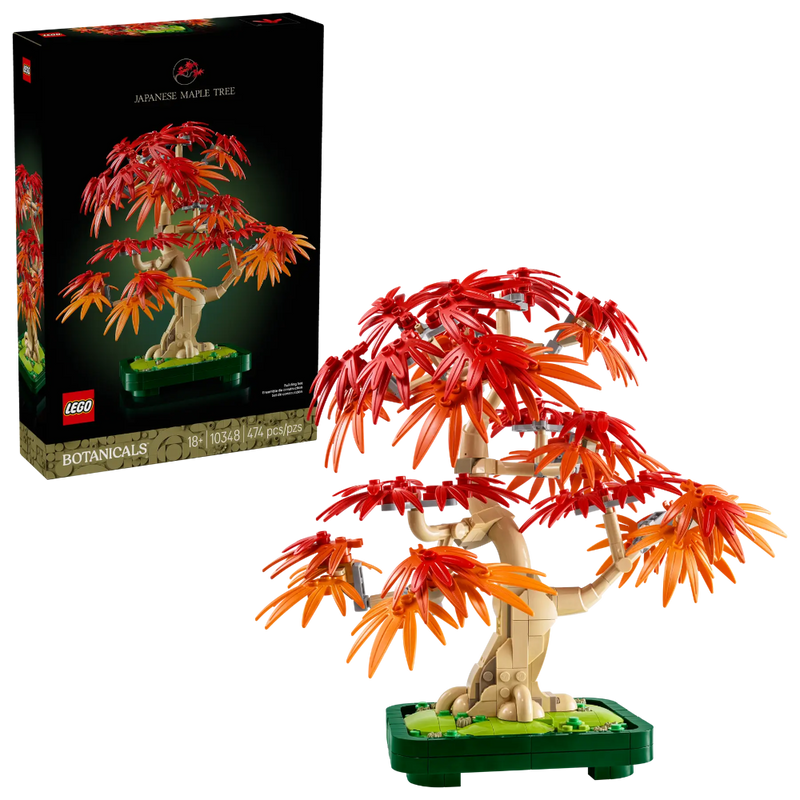 Lego 10348 Botanicals Japanese Red Maple Bonsai Tree (474 Pieces)