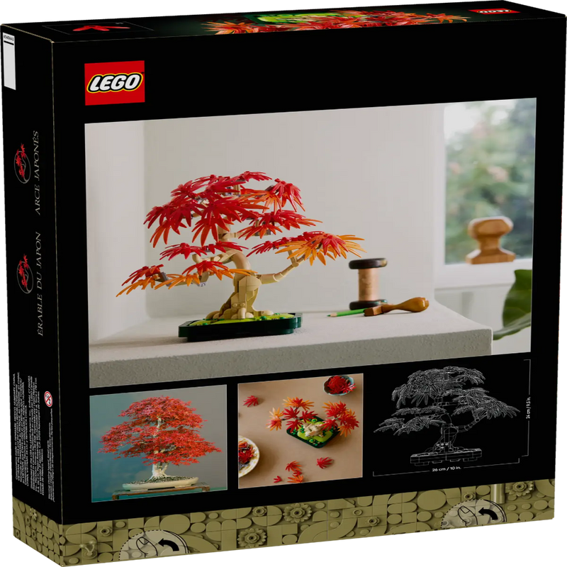 Lego 10348 Botanicals Japanese Red Maple Bonsai Tree (474 Pieces)