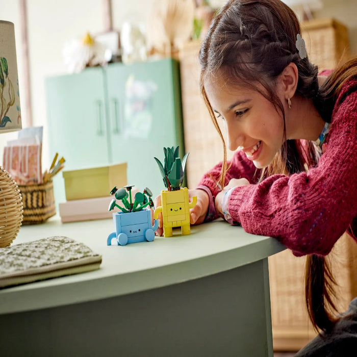 Lego 10349 Botanicals Happy Plants (217 Pieces)-Construction-LEGO-Toycra