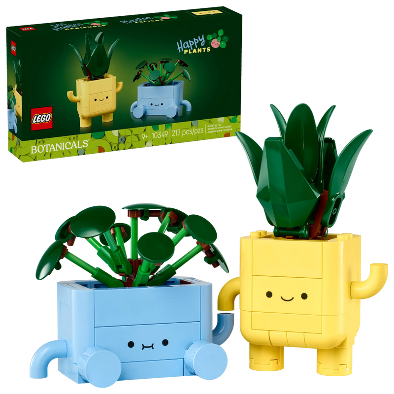 Lego 10349 Botanicals Happy Plants (217 Pieces)