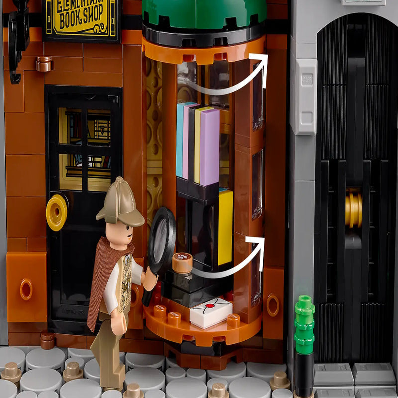 Lego 10351 Icons Sherlock Holmes: Book Nook (1359 Pieces)