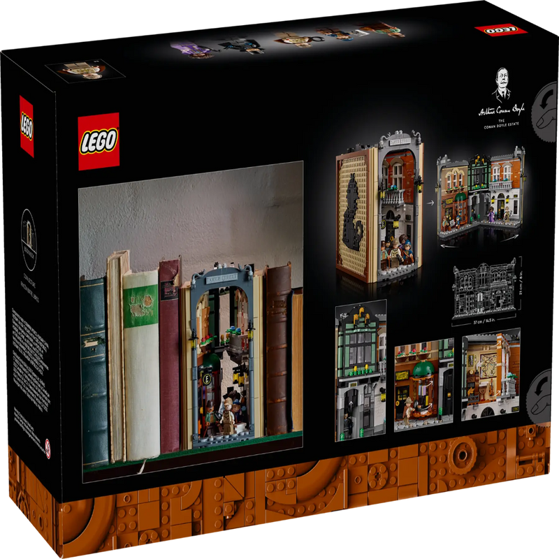 Lego 10351 Icons Sherlock Holmes: Book Nook (1359 Pieces)
