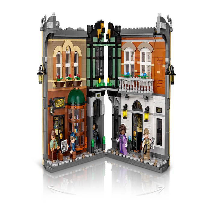 Lego 10351 Icons Sherlock Holmes: Book Nook (1359 Pieces)-Construction-LEGO-Toycra