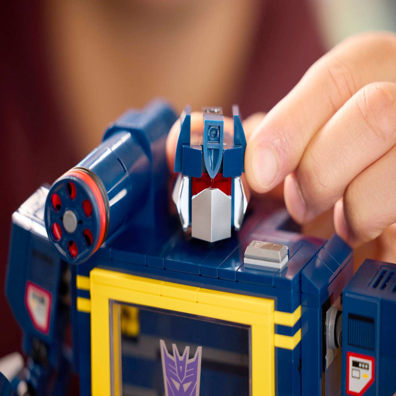 Lego 10358 Icons Transformers: Soundwave (1505 Pieces)