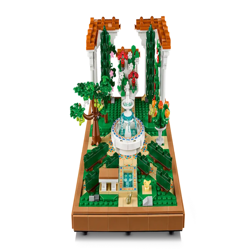 Lego 10359 Icons Fountain Garden (1302 Pieces)
