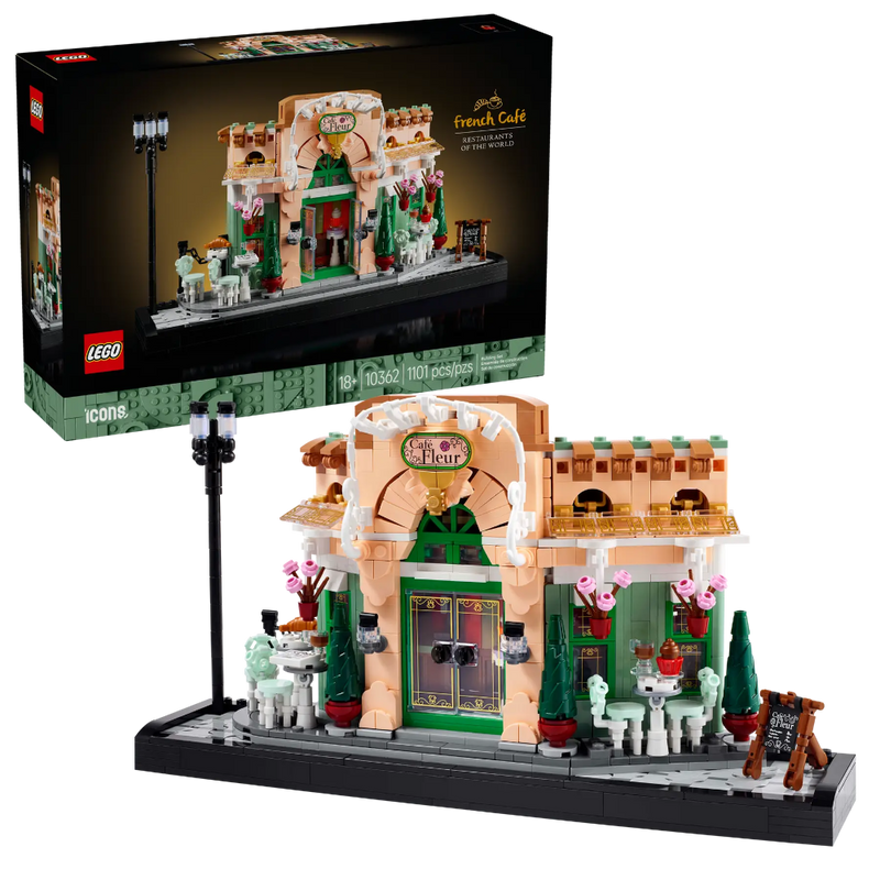 Lego 10362 Icons French Cafe (1101 Pieces)