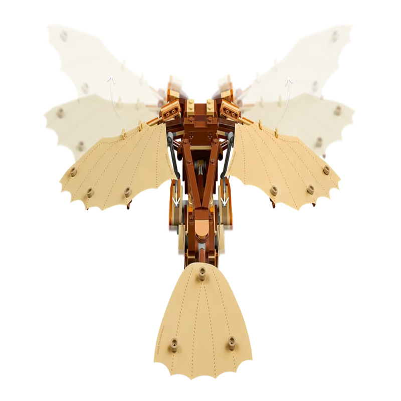 Lego 10363 Icons Leonardo Da Vinci's Flying Machine (493 Pieces)