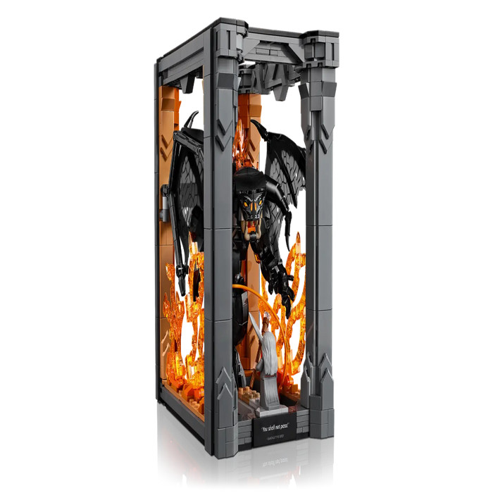 Lego 10367 Icons The Lord of the Rings: Balrog Book Nook (1201 Pieces)-Construction-LEGO-Toycra