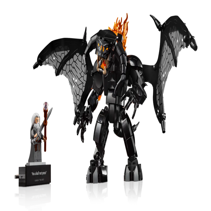 Lego 10367 Icons The Lord of the Rings: Balrog Book Nook (1201 Pieces)