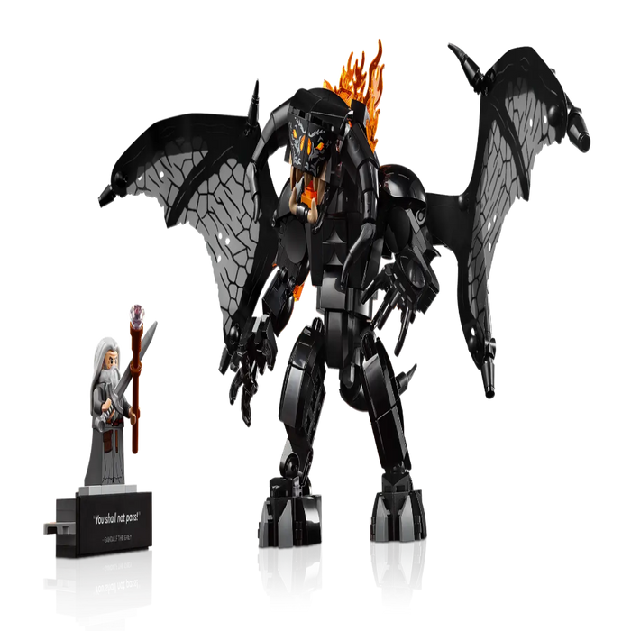 Lego 10367 Icons The Lord of the Rings: Balrog Book Nook (1201 Pieces)-Construction-LEGO-Toycra