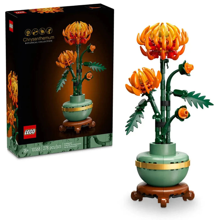 Lego 10368 Icons Chrysanthemum (278 Pieces)-Construction-LEGO-Toycra