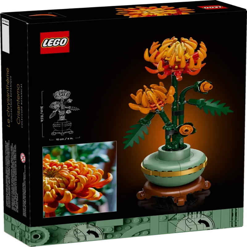 Lego 10368 Icons Chrysanthemum (278 Pieces)