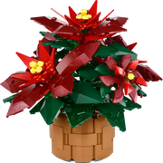 Lego 10370 Icons Poinsettia (608 Pieces)