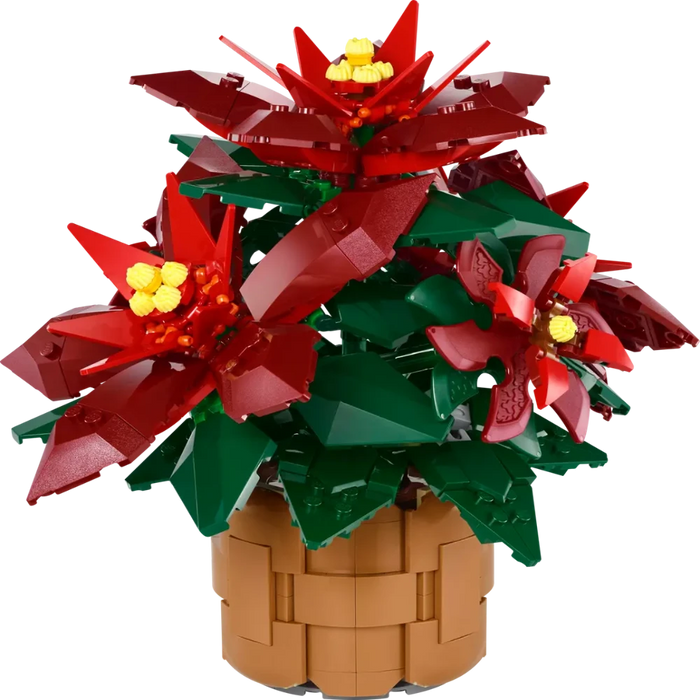 Lego 10370 Icons Poinsettia (608 Pieces)-Construction-LEGO-Toycra