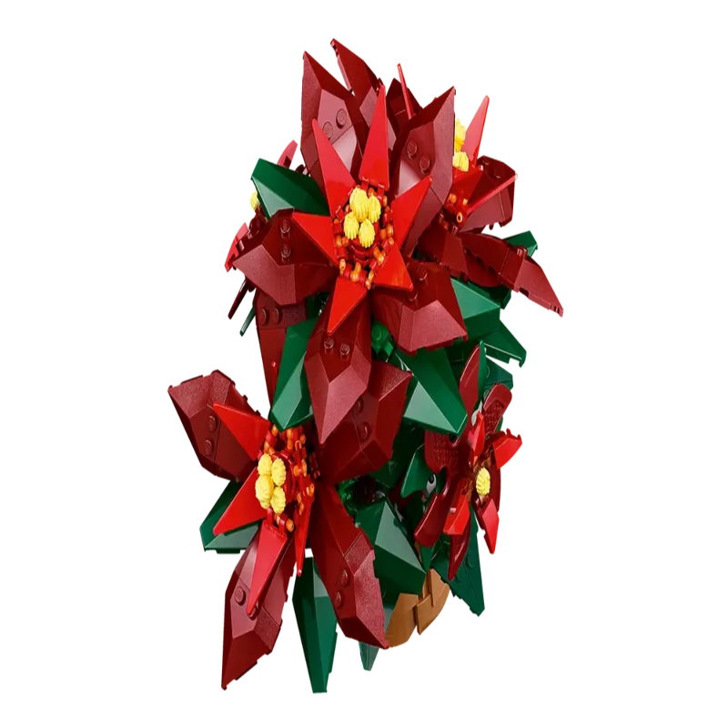 Lego 10370 Icons Poinsettia (608 Pieces)