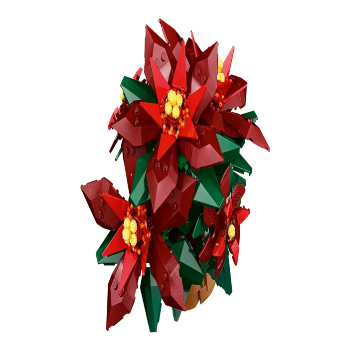 Lego 10370 Icons Poinsettia (608 Pieces)-Construction-LEGO-Toycra