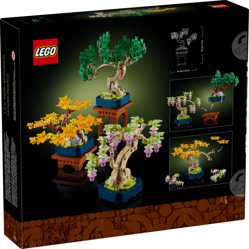 Lego 10373 Botanicals Mini Bonsai Trees (709 Pieces)