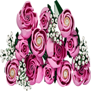 Lego 10374 Botanicals Bouquet Of Pink Roses (789 Pieces)