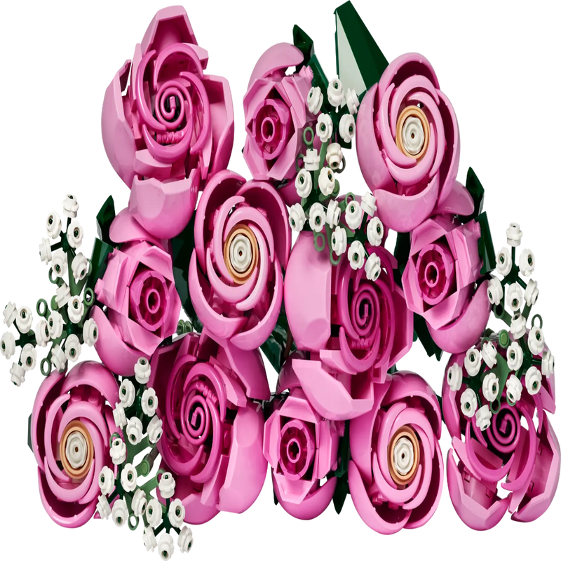 Lego 10374 Botanicals Bouquet Of Pink Roses (789 Pieces)