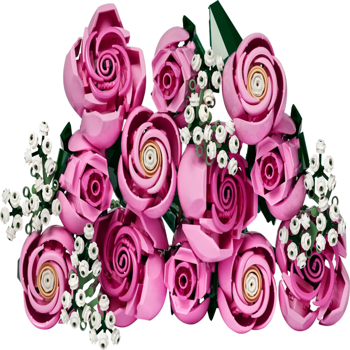 Lego 10374 Botanicals Bouquet Of Pink Roses (789 Pieces)-Construction-LEGO-Toycra