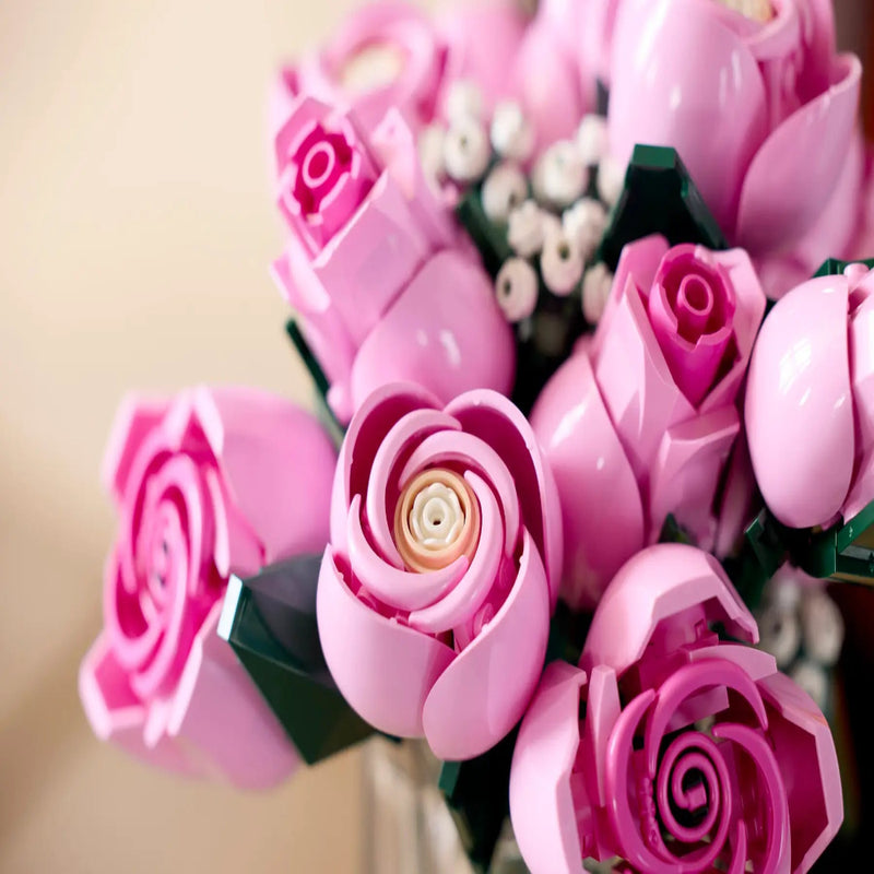 Lego 10374 Botanicals Bouquet Of Pink Roses (789 Pieces)