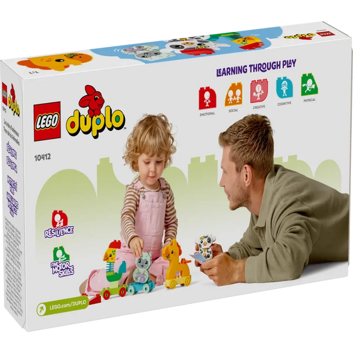 Duple Animal Train Lego 10412 Duplo Animal Train (19 Pieces) — Toycra