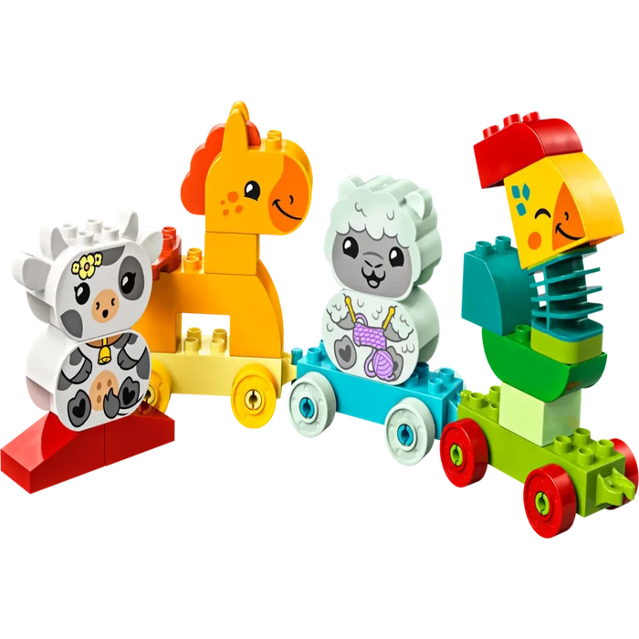 Duple Animal Train Lego 10412 Duplo Animal Train (19 Pieces) — Toycra
