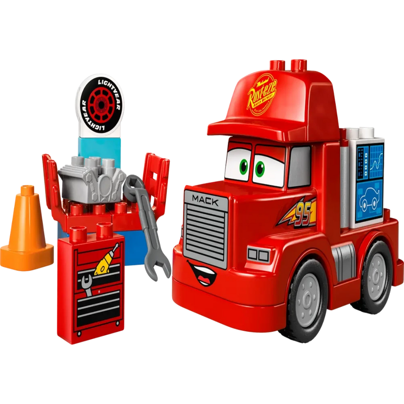 Lego 10417 Disney Mack At The Race ( 14 Pieces)