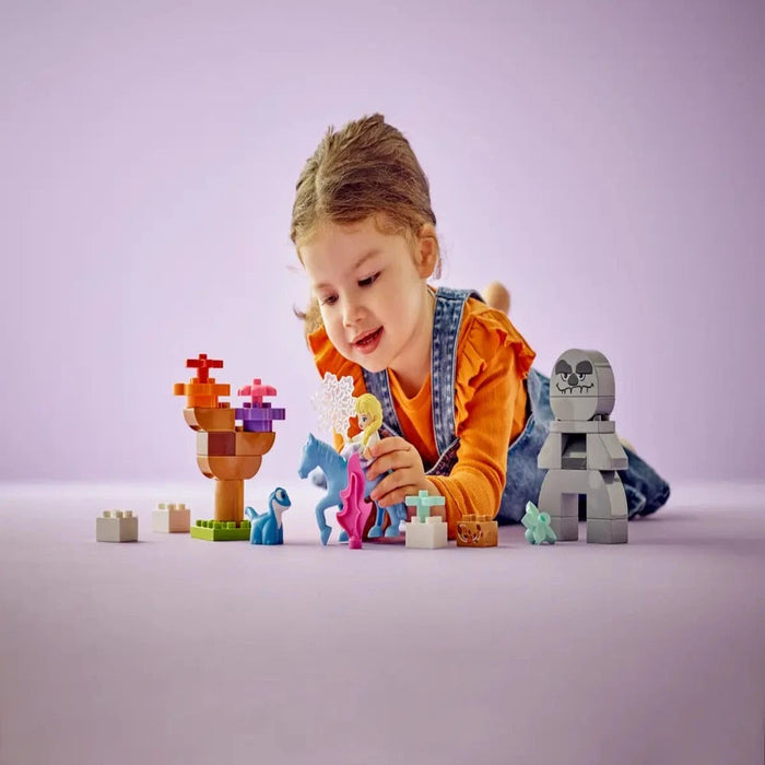 Lego 10418 Duplo Disney Elsa & Bruni in the Enchanted Forest ( 31 Pieces)-Construction-LEGO-Toycra