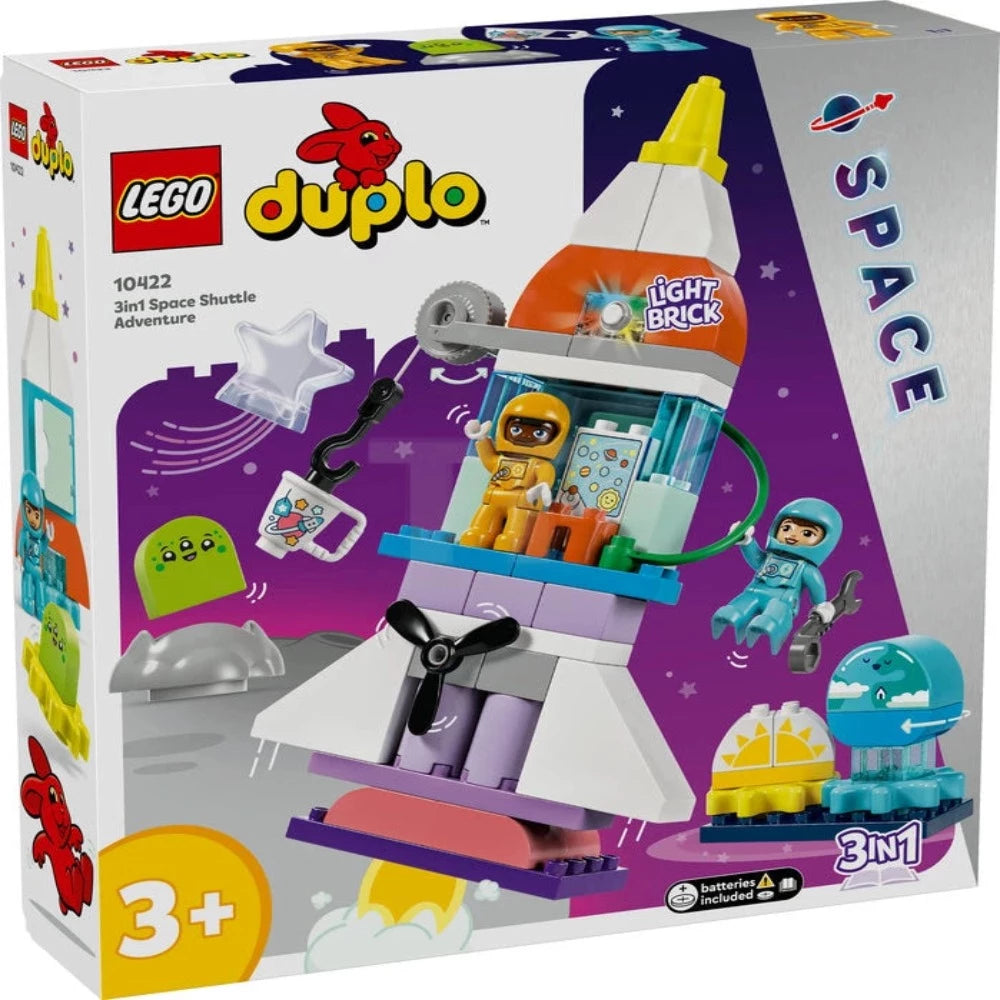 Lego 10422 Duplo 3In1 Space Shuttle Adventure (58 Pieces)