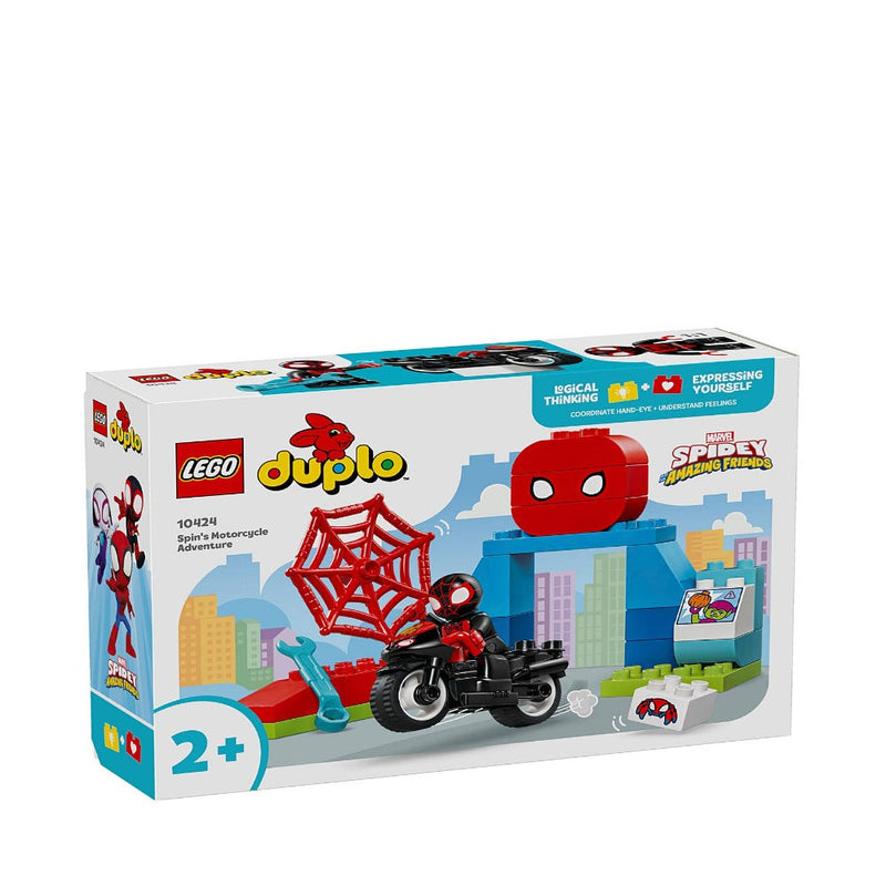Lego 10424 Duplo Spin's Motorcycle Adventure (24 Pieces)