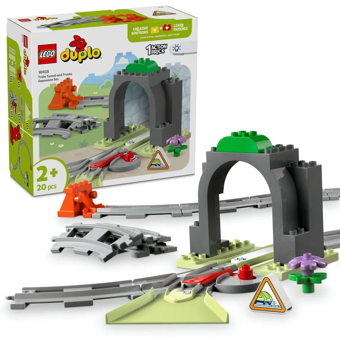 Lego 10425 Duplo Train Tunnel And Tracks Expansion Set (20 Pieces)