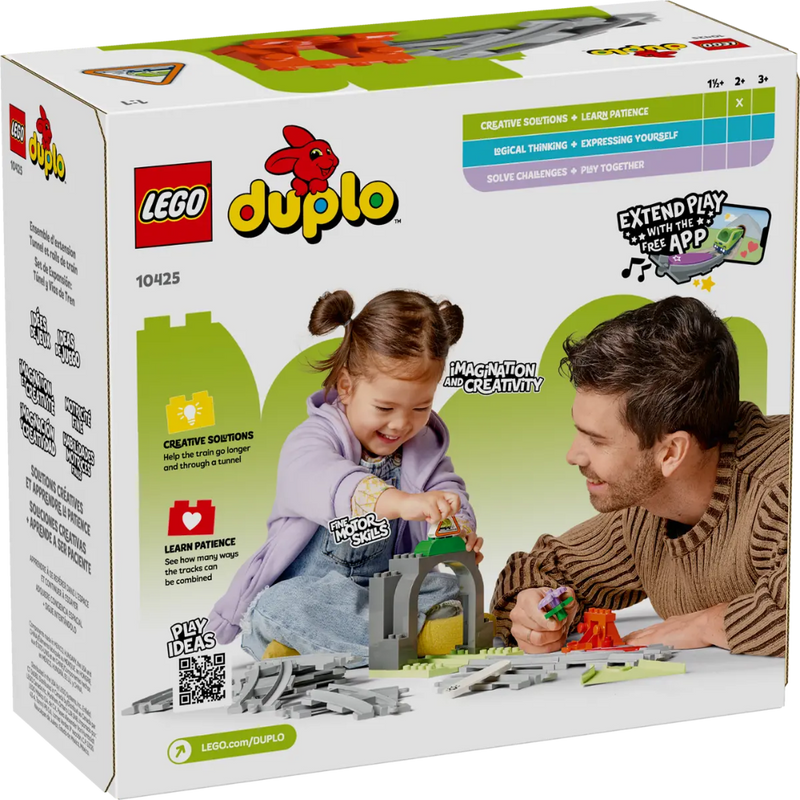 Lego 10425 Duplo Train Tunnel And Tracks Expansion Set (20 Pieces)