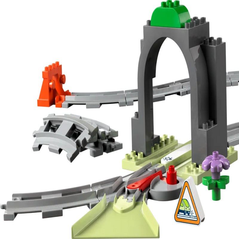Lego 10425 Duplo Train Tunnel And Tracks Expansion Set (20 Pieces)