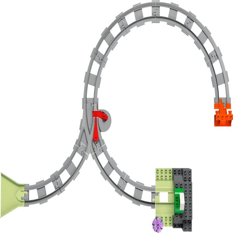 Lego 10425 Duplo Train Tunnel And Tracks Expansion Set (20 Pieces)
