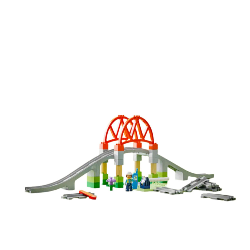 Lego 10426 Duplo Train Bridge and Tracks Expansion Set (42 Pieces)