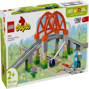 Lego 10426 Duplo Train Bridge and Tracks Expansion Set (42 Pieces)
