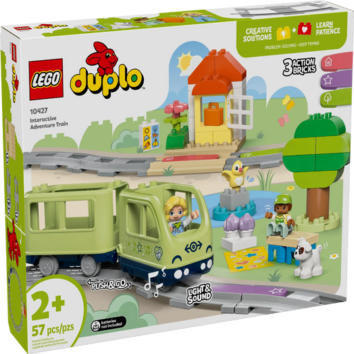 Lego 10427 Duplo Interactive Adventure Train (57 Pieces)-Construction-LEGO-Toycra