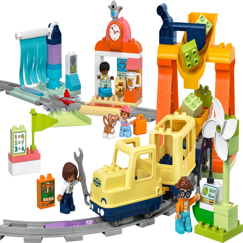 Lego 10428 Duplo Big Interactive Community Train (103 Pieces)
