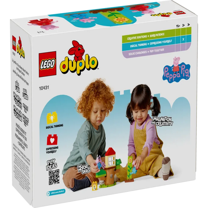 Lego 10431 Duplo Peppa Pig Garden And Tree House (20 Pieces) — Toycra